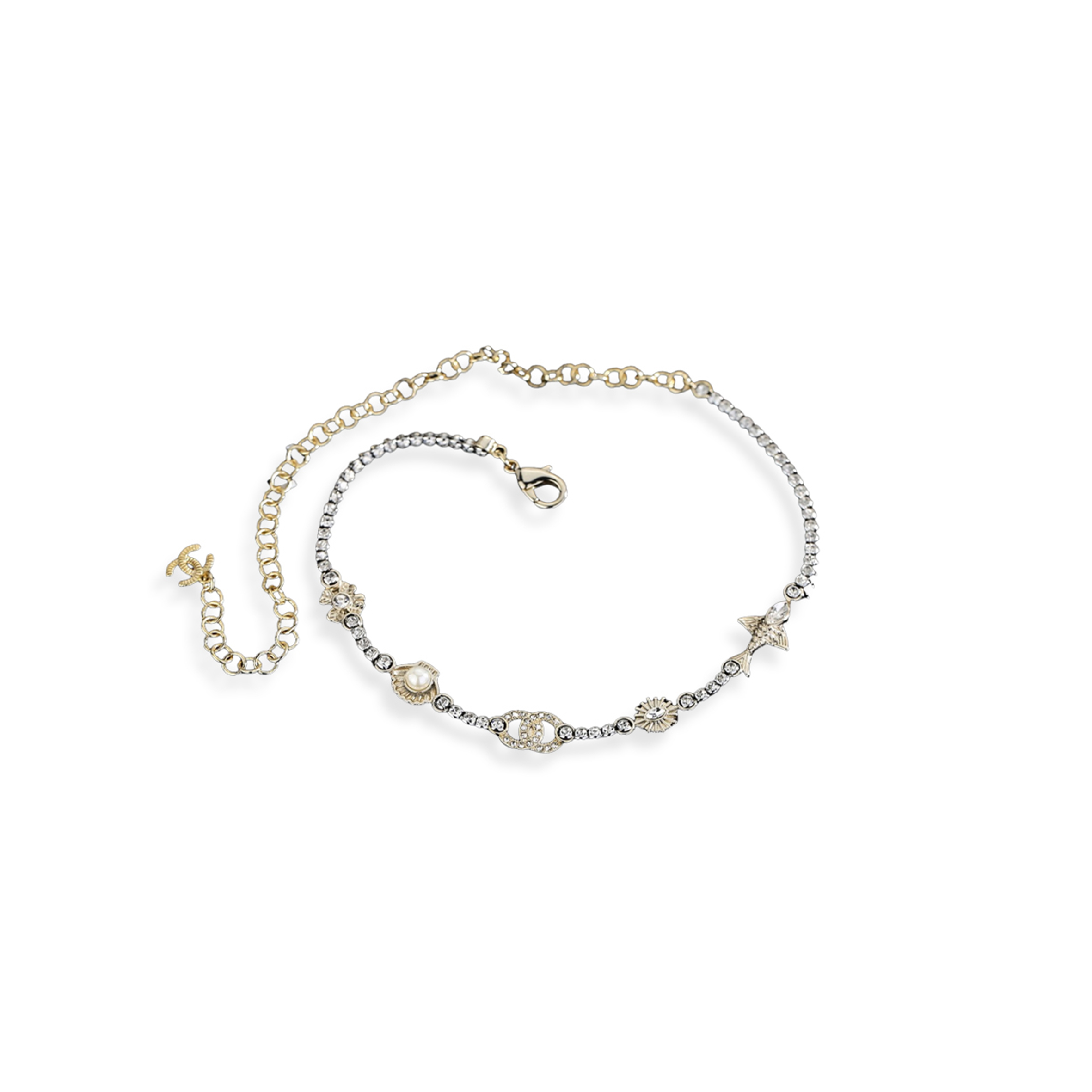 CHANEL RHINESTONE NECKLACE 